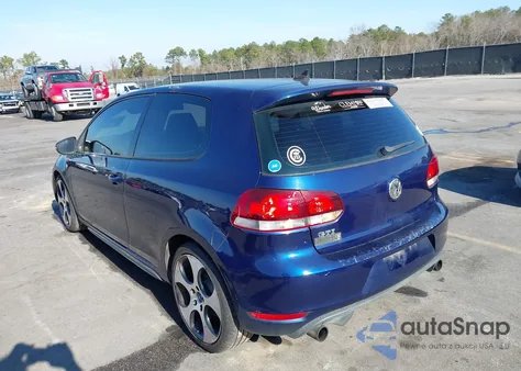 2013 Volkswagen Gti 2-Door z USA, uszkodzony, nr VIN WVWFD7AJ2DW006013
